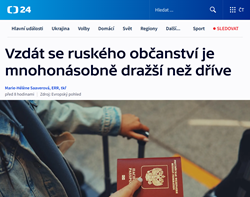Vzdát se ruského občanství je mnohonásobně dražší než dříve